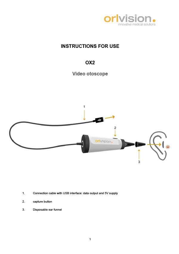 Instructions-for-use-Video-Otoscope-OX2-orlvision