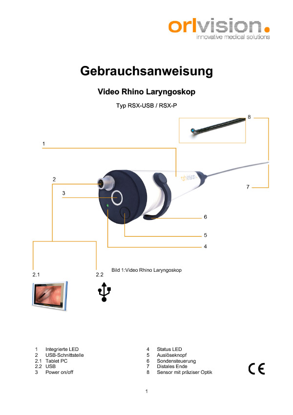 Gebrauchsanweisung-USB-Video-Rhino-Laryngoskop-RSX-USB-RSX-P-orlvision