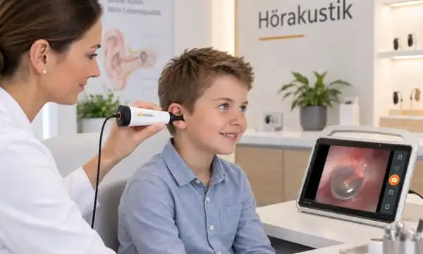 Anwendungsbild Otoskop Hörakustik