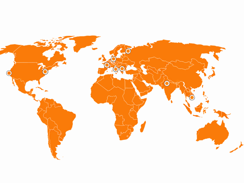 Welweite-produktionsstaetten